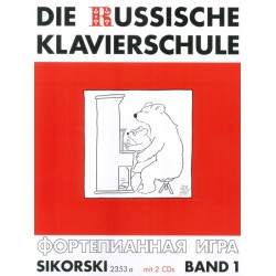 DIE RUSSISCHE KLAVIERSCHULE 1 + 2 CD