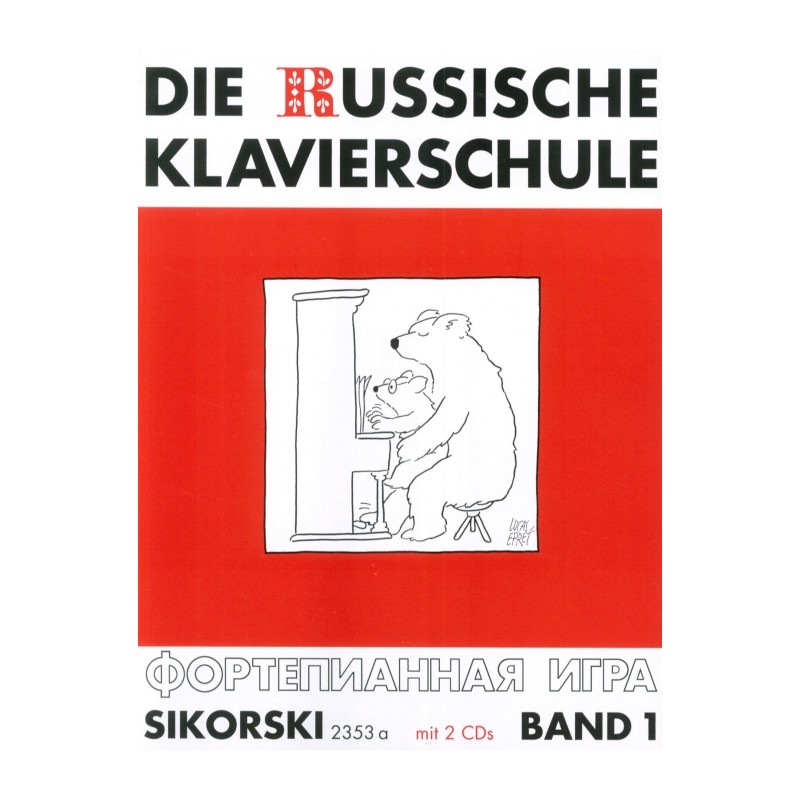 DIE RUSSISCHE KLAVIERSCHULE 1 + 2 CD