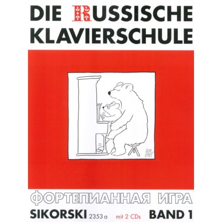 DIE RUSSISCHE KLAVIERSCHULE 1 + 2 CD