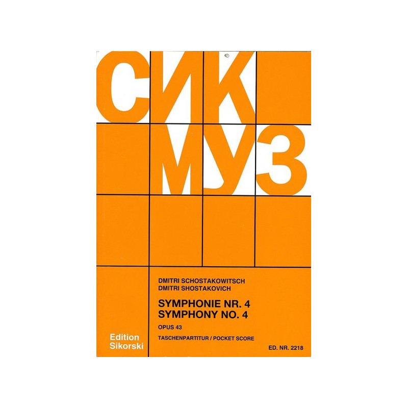 SYMPHONIE 4 OP 43