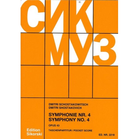 SYMPHONIE 4 OP 43