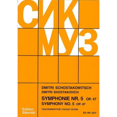 SYMPHONIE 5 OP.47