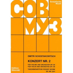 VIOLINKONZERT 2 OP 129
