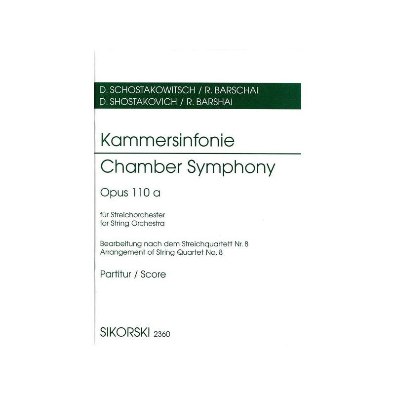 KAMMERSINFONIE OP.110A