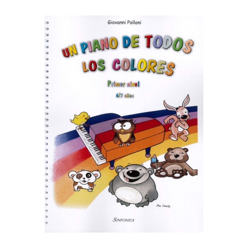 UN PIANO DE TODOS LOS COLORES - PRIMER NIVEL