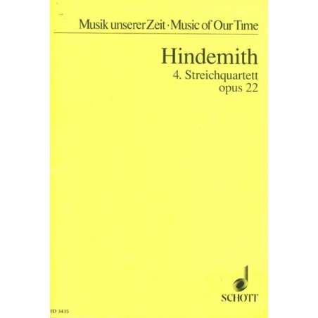 STREICHQUARTETT 4 OP.22