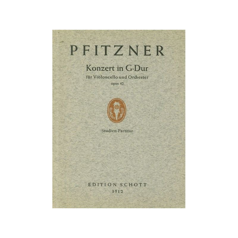 VIOLONCELLOKONZERT G-DUR OP.42
