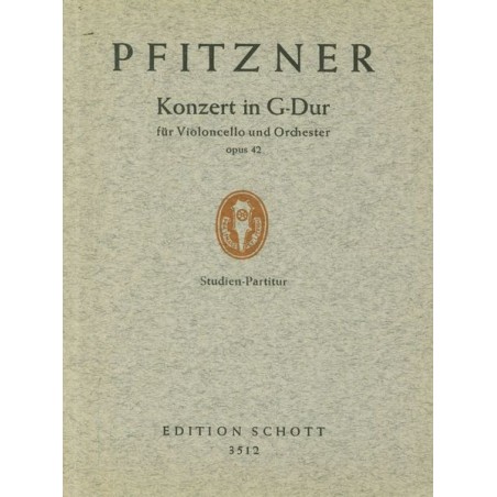 VIOLONCELLOKONZERT G-DUR OP.42