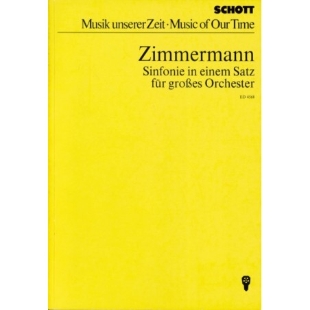 SINFONIA EINEM SATZ