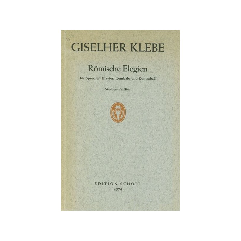 ROMISCHE ELEGIEN