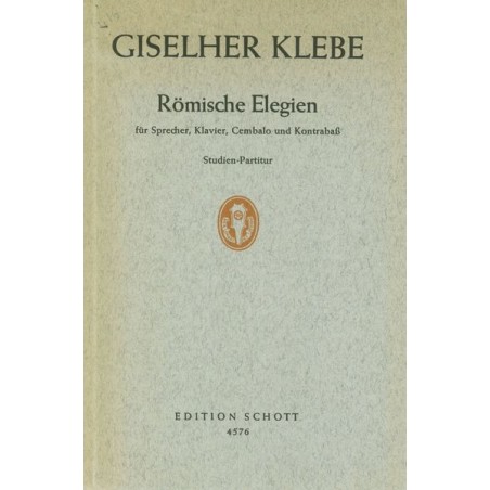 ROMISCHE ELEGIEN