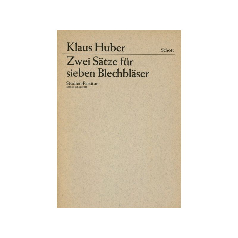 2 SATZE FUR 7 BLECHBLASER