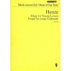 ELEGY FOR YOUNG LOVERS (OPERA IN THREE ACTS)