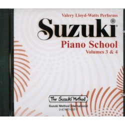 SUZUKI PIANO SCHOOL 3-4 (IMP5864A)