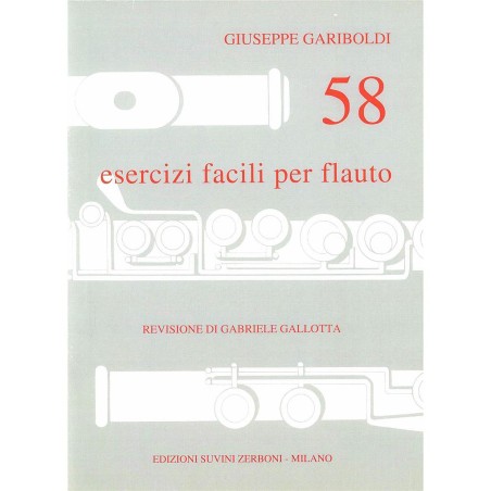 58 ESERCIZI FACILI PER FLAUTO