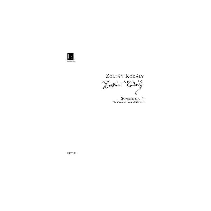 SONATE OP 4