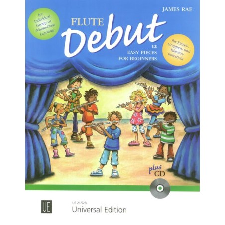 FLUTE DEBUT (12 EASY PIECES FOR BEGINNERS)