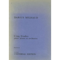 CINQ ETUDES