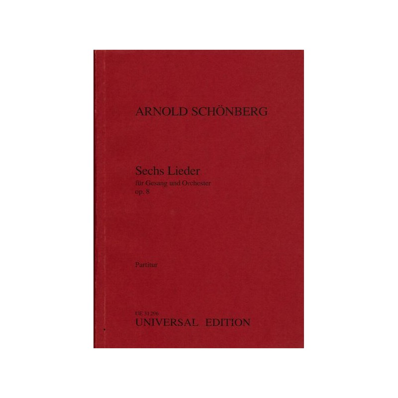 SECHS LIEDER OP.8