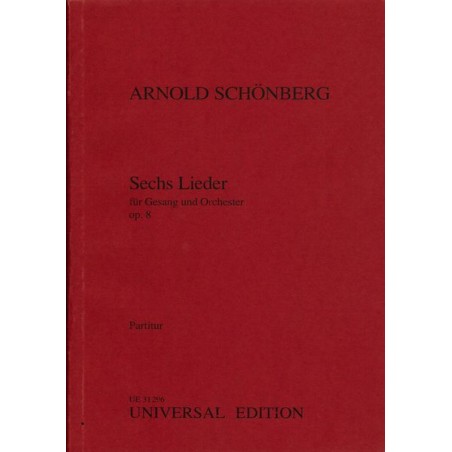 SECHS LIEDER OP.8