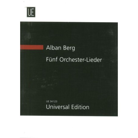 5 ORCHESTER-LIEDER