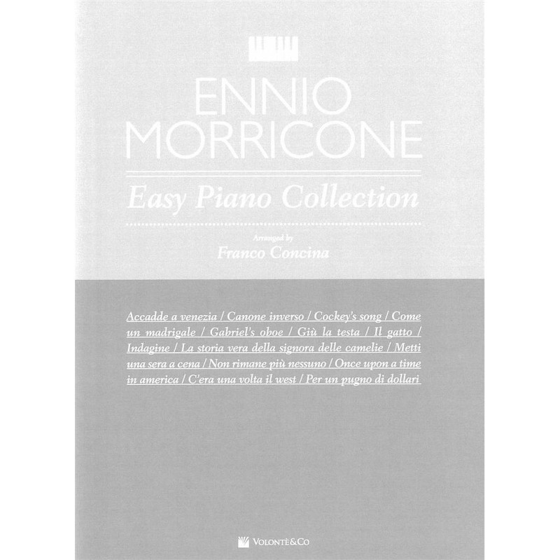 ENRICO MORRICONE - EASY PIANO COLLECTION