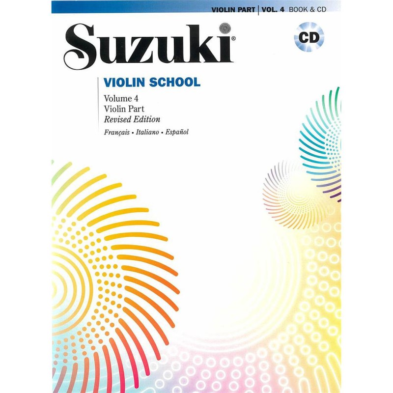 SUZUKI VIOLIN SCHOOL 4 (ESPAÑOL) + CD
