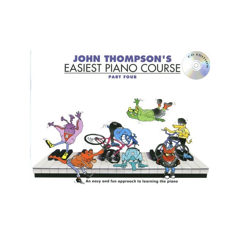 EASIEST PIANO COURSE 4 + CD