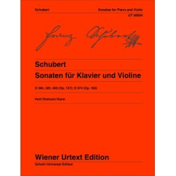 SONATAS D.384-385, 408 (OP.137), D.574 (OP.162)