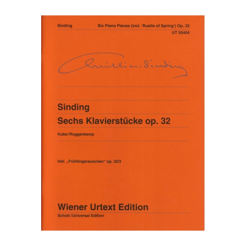 6 KLAVIERSTUCKE OP.32