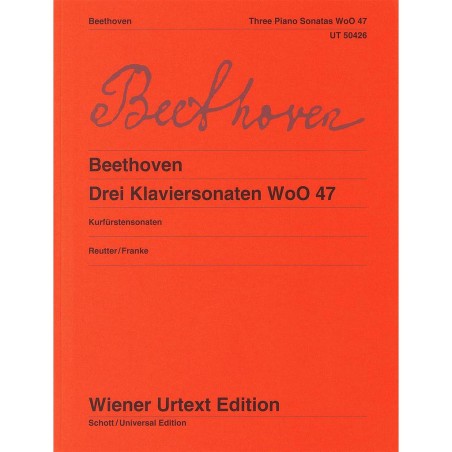 Drei Klaviersonaten WoO 47