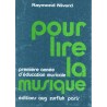 POUR LIRE LA MUSIQUE