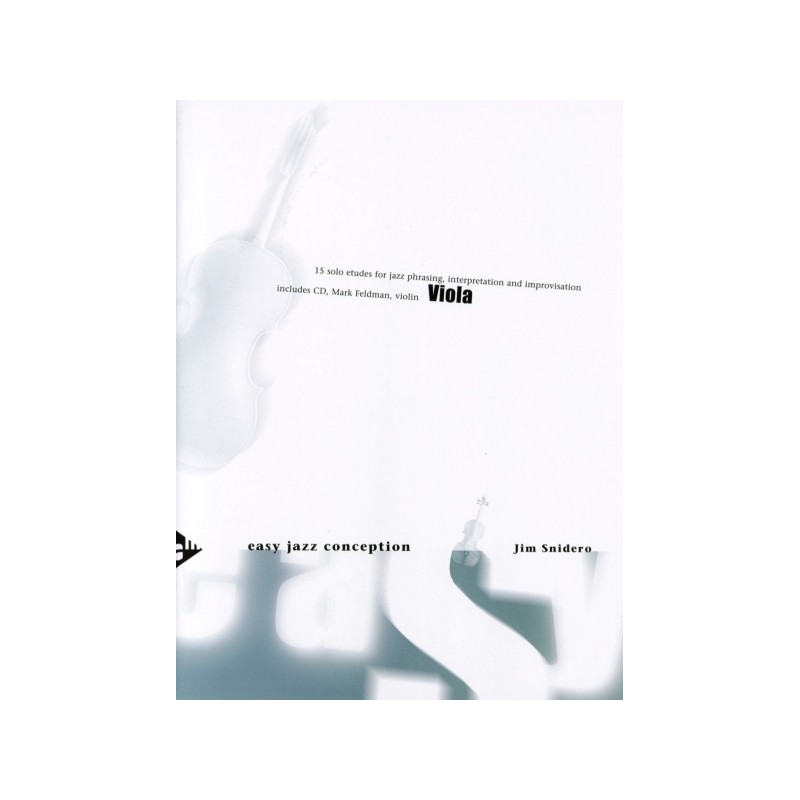EASY JAZZ CONCEPTION (15 SOLO ETUDES)