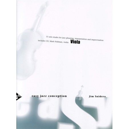 EASY JAZZ CONCEPTION (15 SOLO ETUDES)