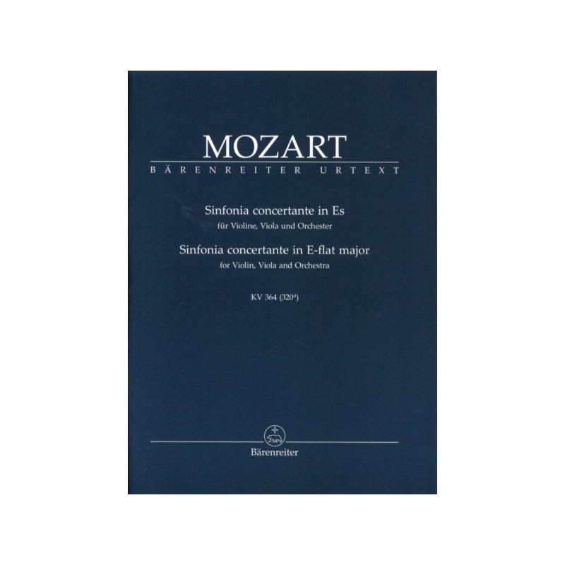 SINFONIA CONCERTANTE IN ES-DUR KV.364