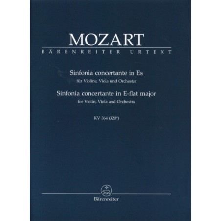 SINFONIA CONCERTANTE IN ES-DUR KV.364