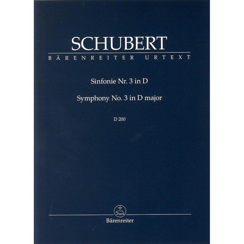 SYMPHONY 3 D-DUR D.200