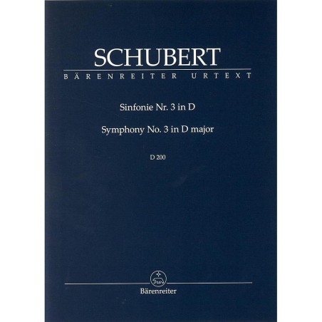 SYMPHONY 3 D-DUR D.200