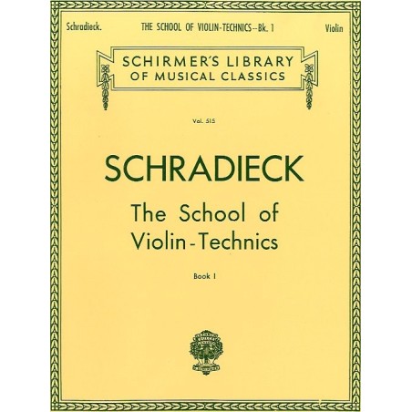 THE SCHOOL OF VIOLIN TECHNICS VOL 1