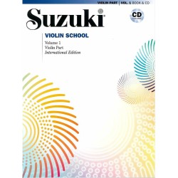 Suzuki Violin School 1 (International Edition) + CD