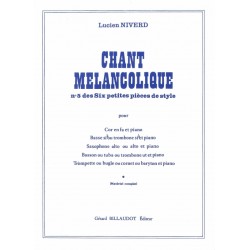 CHANT MELANCOLIQUE