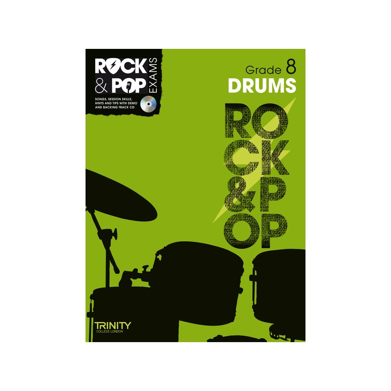 ROCK & POP DRUMS 2012-2017 GRADE 8