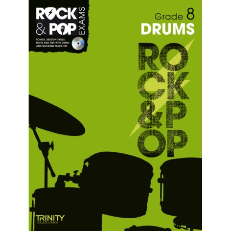 ROCK & POP DRUMS 2012-2017 GRADE 8