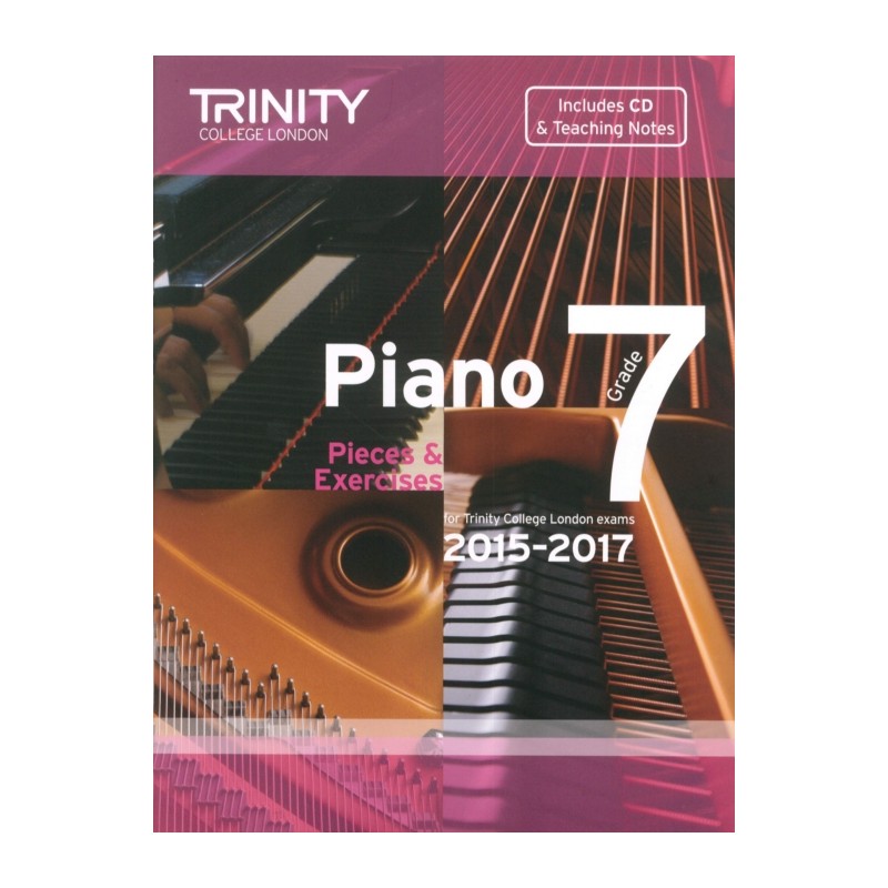 PIANO EXAM PIECES & EXERCISES 2015-2017 GRADE 7 CD