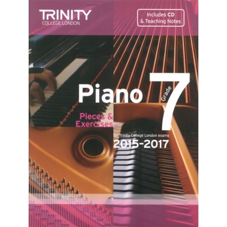 PIANO EXAM PIECES & EXERCISES 2015-2017 GRADE 7 CD
