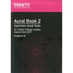 AURAL TEST BOOK 2 (GRADES 6-8) FROM 2017