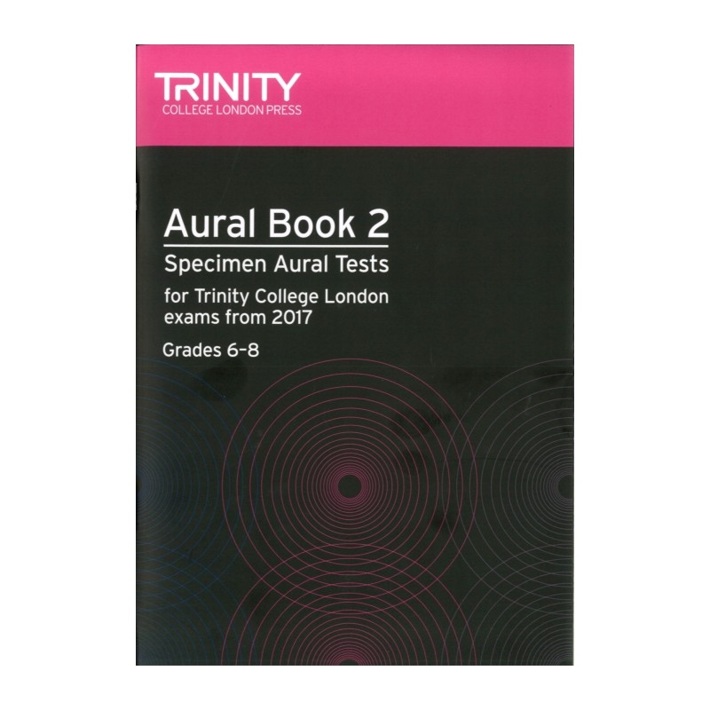 AURAL TEST BOOK 2 (GRADES 6-8) FROM 2017