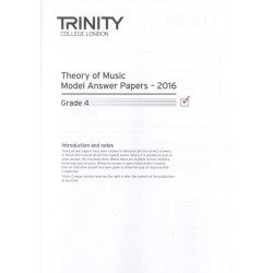 THEORY OF MUSIC MODEL ANSWER PAPERS - 2016 GRADE 4