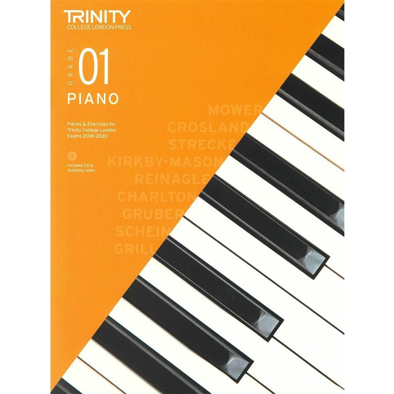 PIANO EXAM PIECES & EXERCISES 2018-2020 GR.1 + CD