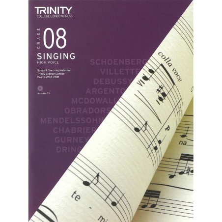 EXAM PIECES SINGING 2018-2021 GRADE 8 (HIGH)